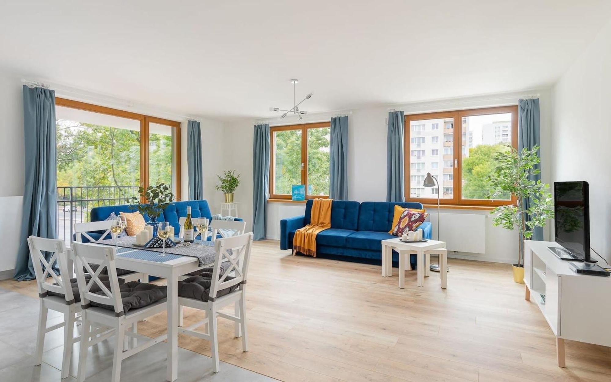 Pulawska 221 - Colorful Apartment With Balcony By Noclegi Renters Varsovia Exterior foto