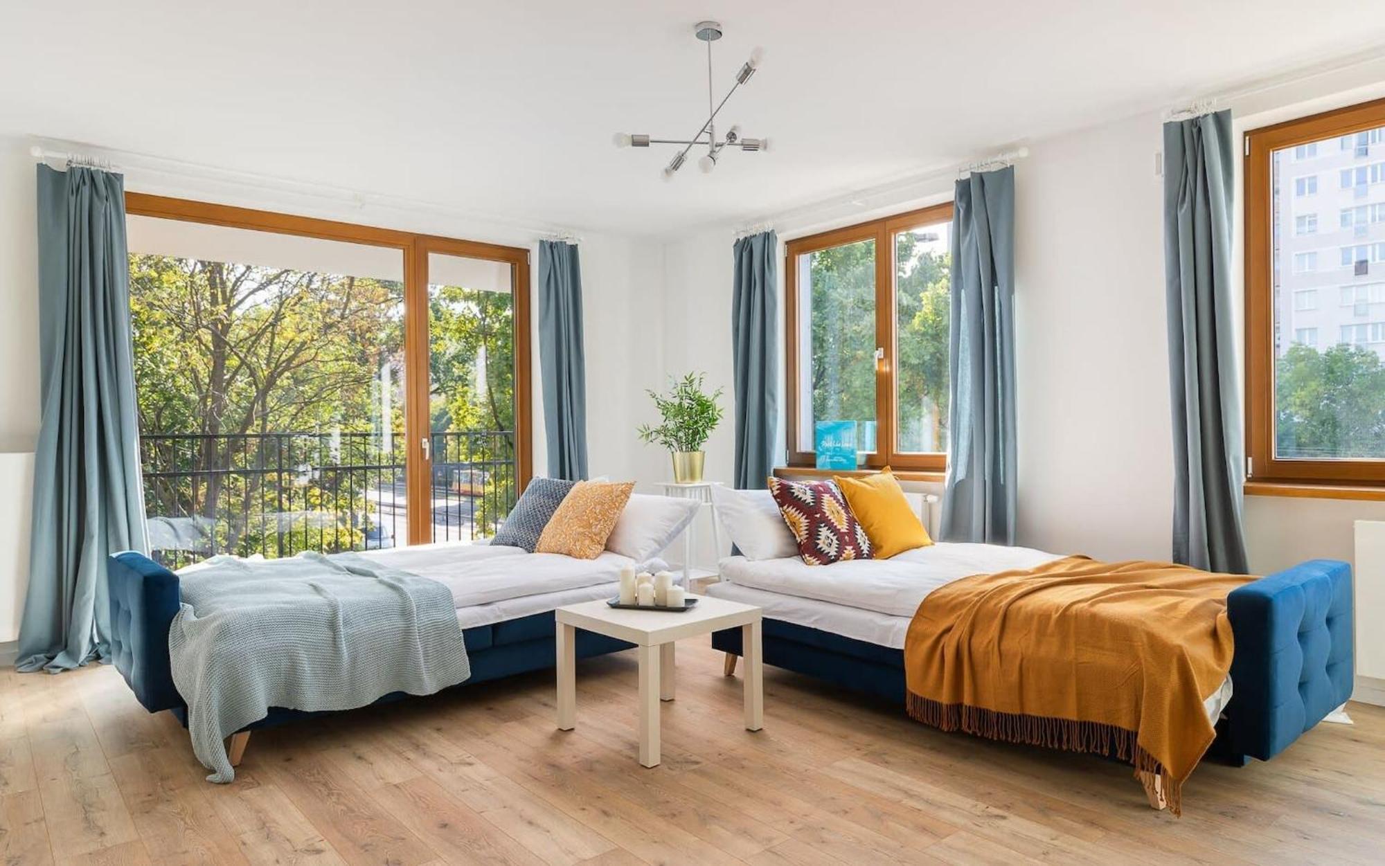 Pulawska 221 - Colorful Apartment With Balcony By Noclegi Renters Varsovia Exterior foto